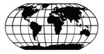 Tableau Carte du Monde en Métal Robinson | MondeAndCo